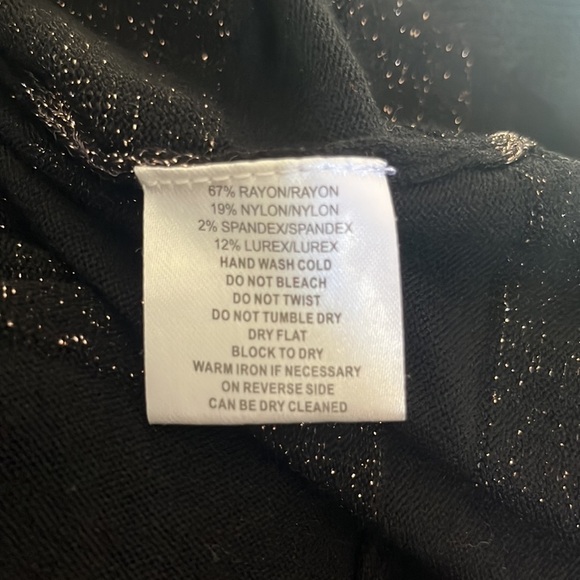 Windridge/Cheryl Nash Black and Gold Tanktop Size Small - Picture 5 of 5